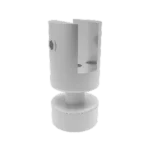 Conector de vidrio a vidrio para vitrina