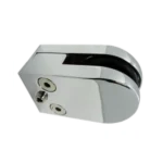 Conector grapa sin saque para cristal grande (Plano)