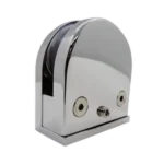 Conector grapa sin saque para cristal chico (Plano)