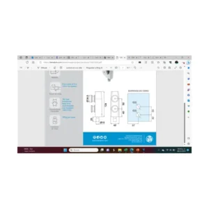 Pivote superior para antepecho linea Cd. GuzmÃ¡n