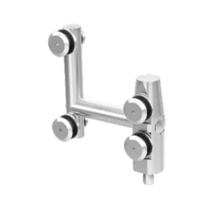 Herraje superior tipo "L" con pivote linea Cd. GuzmÃ¡n