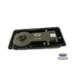 Bisagra hidraulica de piso Dawh 90Â° con tope (90 kg)