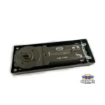 Bisagra hidraulica de piso Dawh 90Â° con tope (120 kg)