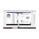 Conector grapa plano con tope dawh para 2"