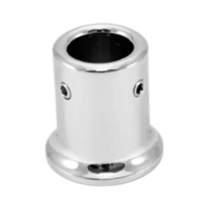 Conector muro-tubo base plana