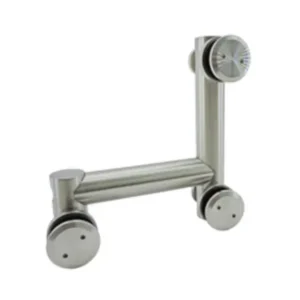 Herraje superior "L" antepecho con pivote