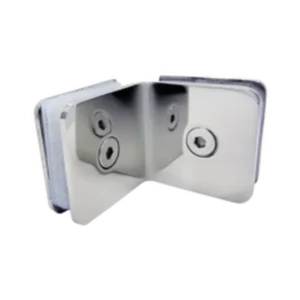 Conector clip vidrio-vidrio 90Â°