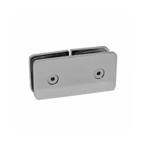 Conector clip vidrio-vidrio 180Â°