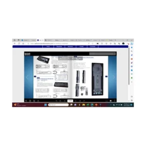 Kit de bisagra hidraulica Dawh de piso con herrajes