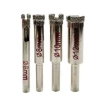 Broca para vidrio punta diamante