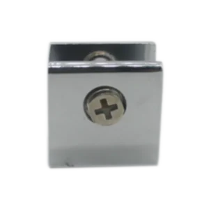 Conector cuadrado para vidrio 6-9mm biselado