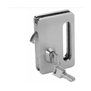 Chapa puerta corrediza a muro de gancho con resque